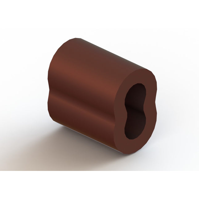 PD-0059 - Wire Crimp, 1/8", Copper for P.U.D.