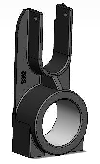 B362 - Bearing Housing, 2-1/2" Bore, 15" Deck Spacing