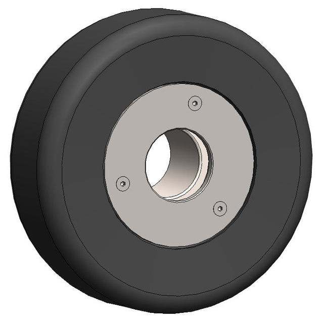 END WHEEL ASSEMBLY, DRYER FEEDER PINCH ASSY. (WITH CAP)