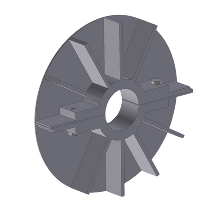 Heat Slinger, 3008, 3-15/16" Bore, 14.5 inch OD, Shaft Cooler