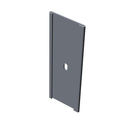 WEST-330S - Backing Plate, Quick-Change, 96" Lg, T304 Stainless Steel