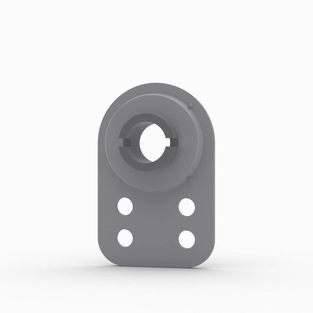 BU30 - Bearing, Hanger, 4-Hole, Flat-Back, 1-1/4" Bore