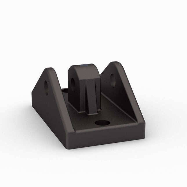 DL204 - Butt Plate, Double Latch, Moore