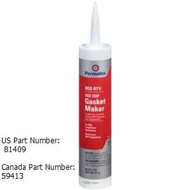 LYM-001 - Silicone, Permatex, 26C Hi-Temp, 300ml