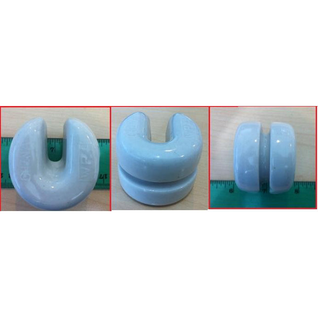PD-1004 - P.U.D., WP-4, 2-Way Insulator, Porcelain