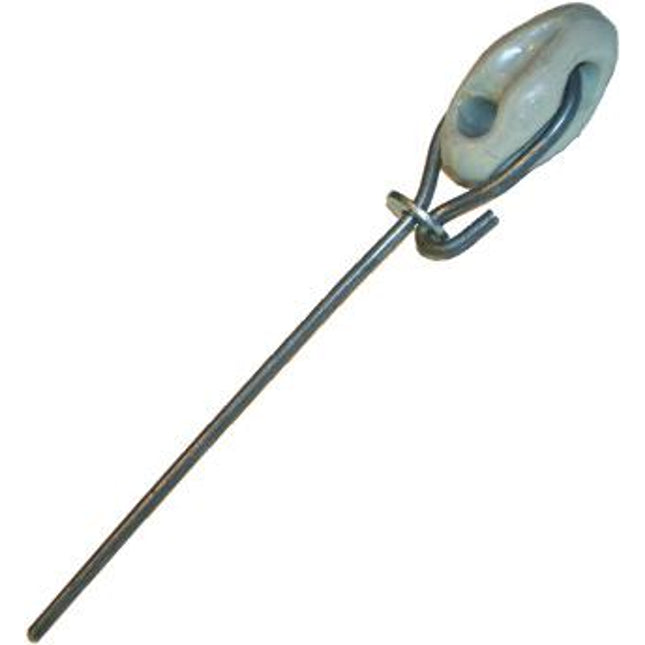 PD-9632 - P.U.D., Insulator w/ Wire, Tear Drop, Porcelain