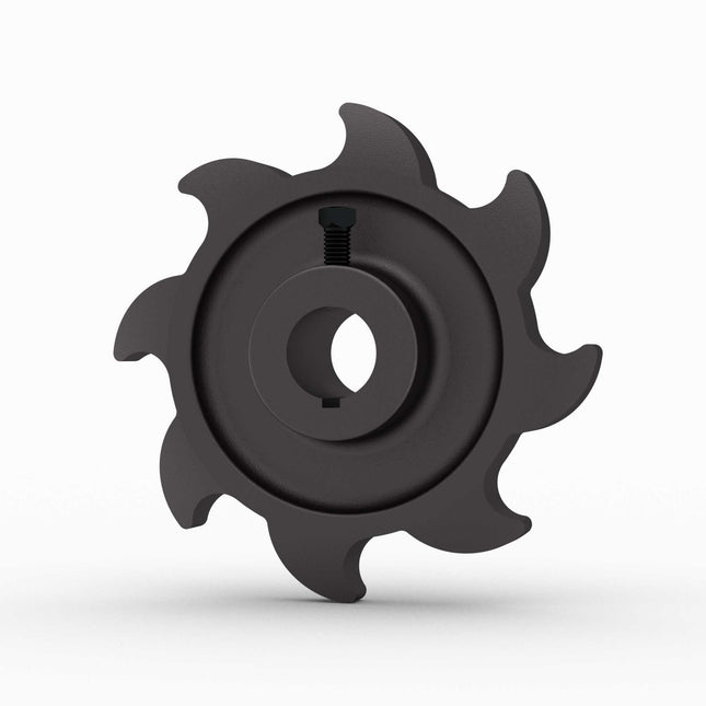 SP211 - Sprocket, 8-Tooth, 1-1/4" Bore x 2-1/4" LTB, 1/4" Keyway
