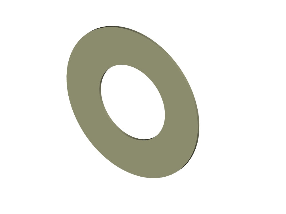 WEST-300 - Washer, Gudgeon, 1-9/16" (1-1/2" Nom) ID x 3" OD x 1/16" Thk