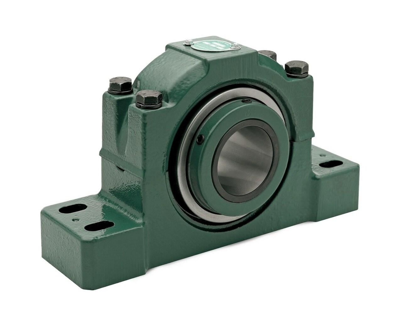 Bearing, Pillow Block, 4-Bolt, Expansion, 2-11/16" Bore, Hi-Temp