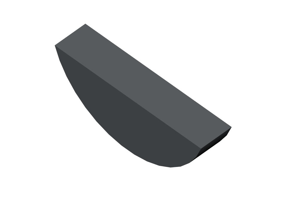 WEST-307 - Woodruff Key, 3/8" x 1-1/4", Type E, #1210