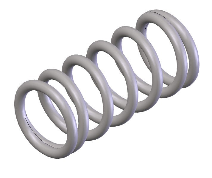 Spring, Compression, 4" Lg x 1-1/2" OD x 3/16" W