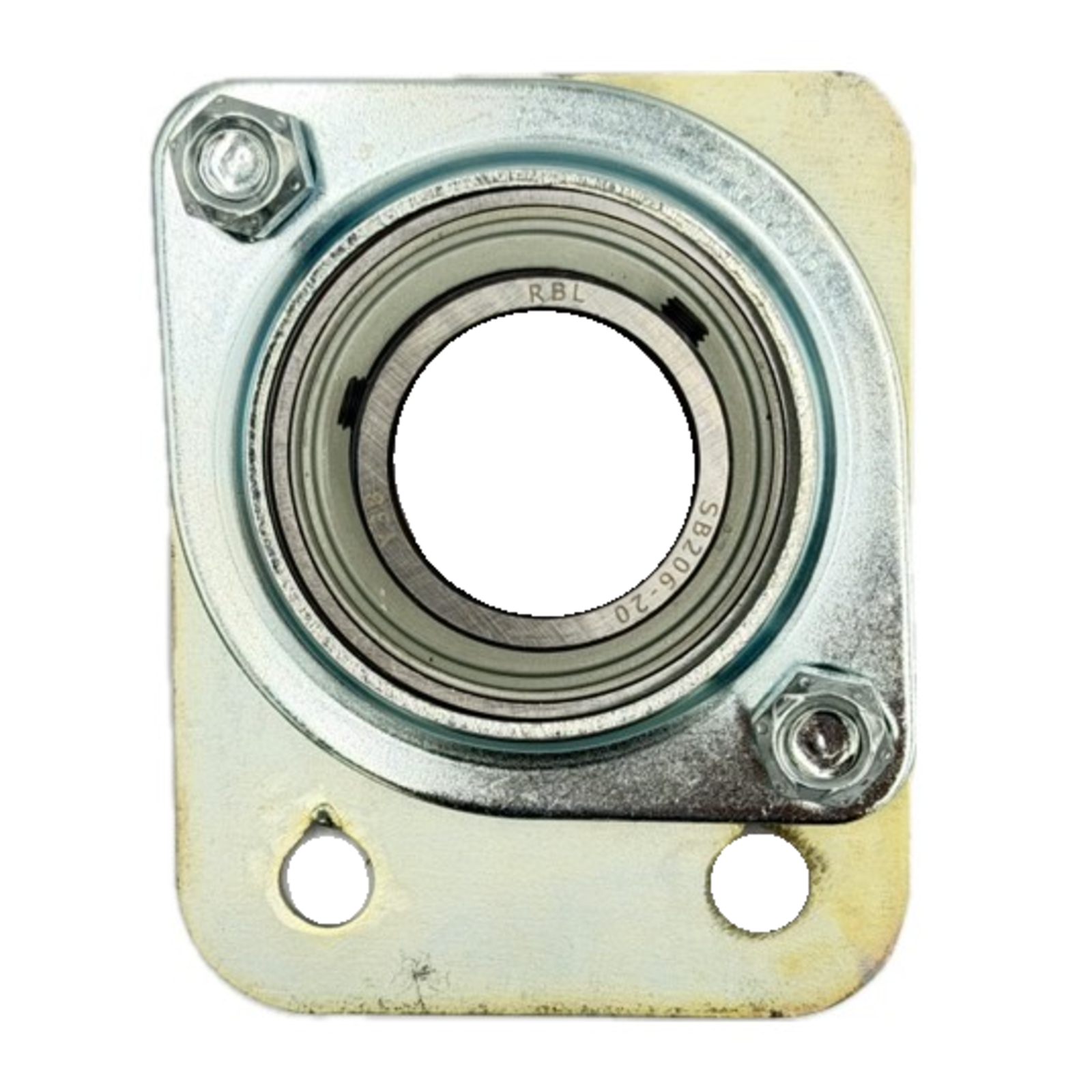 WM-113 - Bearing, Hanger, 1-1/4" Bore, Flat-Back, Replaceable Insert