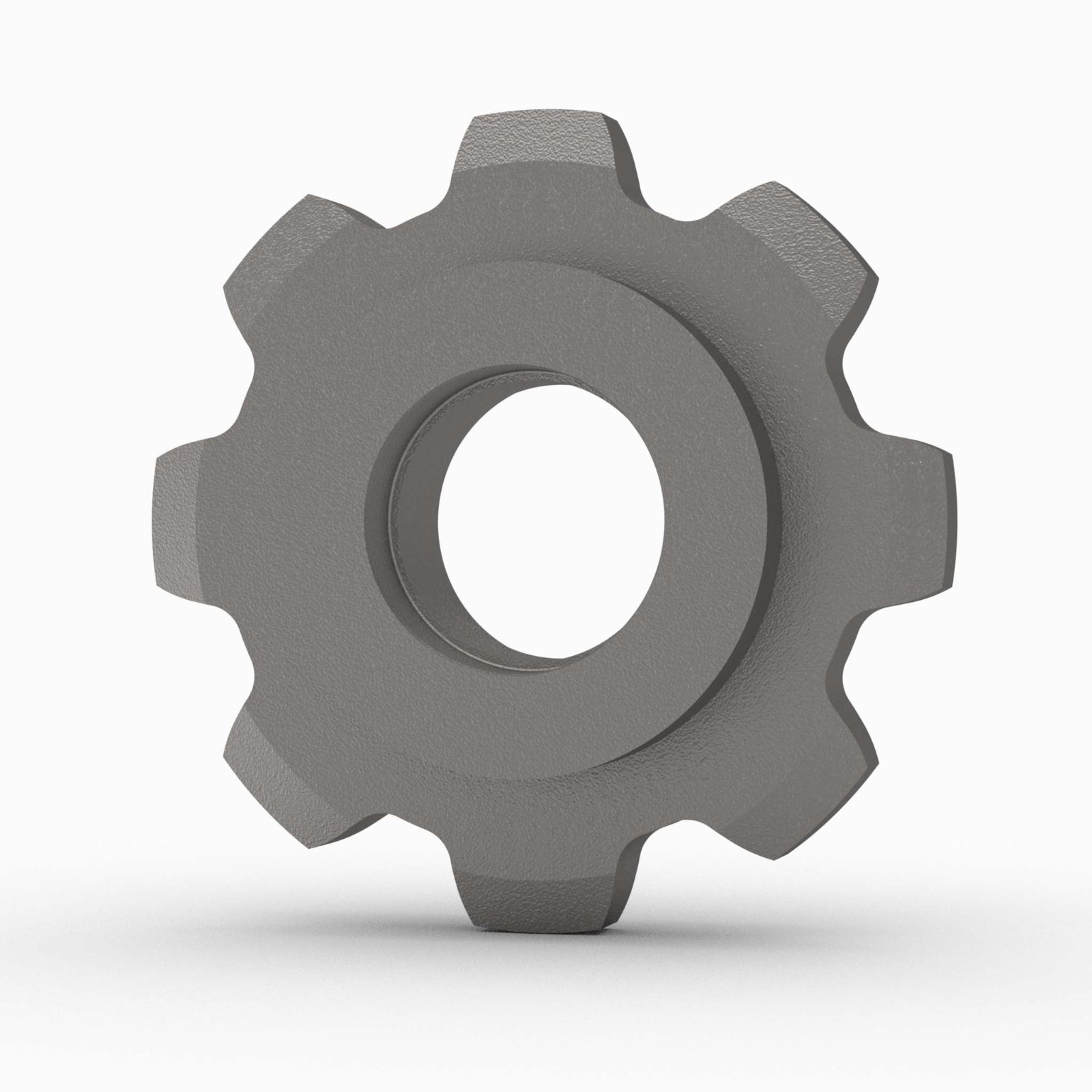 Sprocket, 81X, 8-Tooth, C-Hub, 2-1/2" Bore, 4-1/2" OD, Hardened Teeth