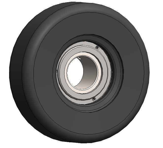End Wheel Assembly, Dryer Feeder Pinch Assy. (No Cap)