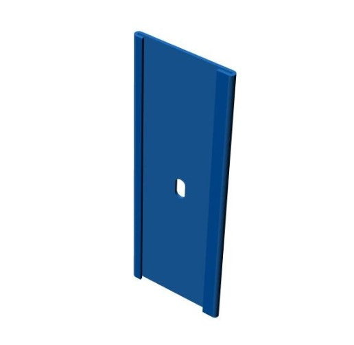 WEST-330S - Backing Plate, Quick-Change, 96" Lg, Stainless Steel