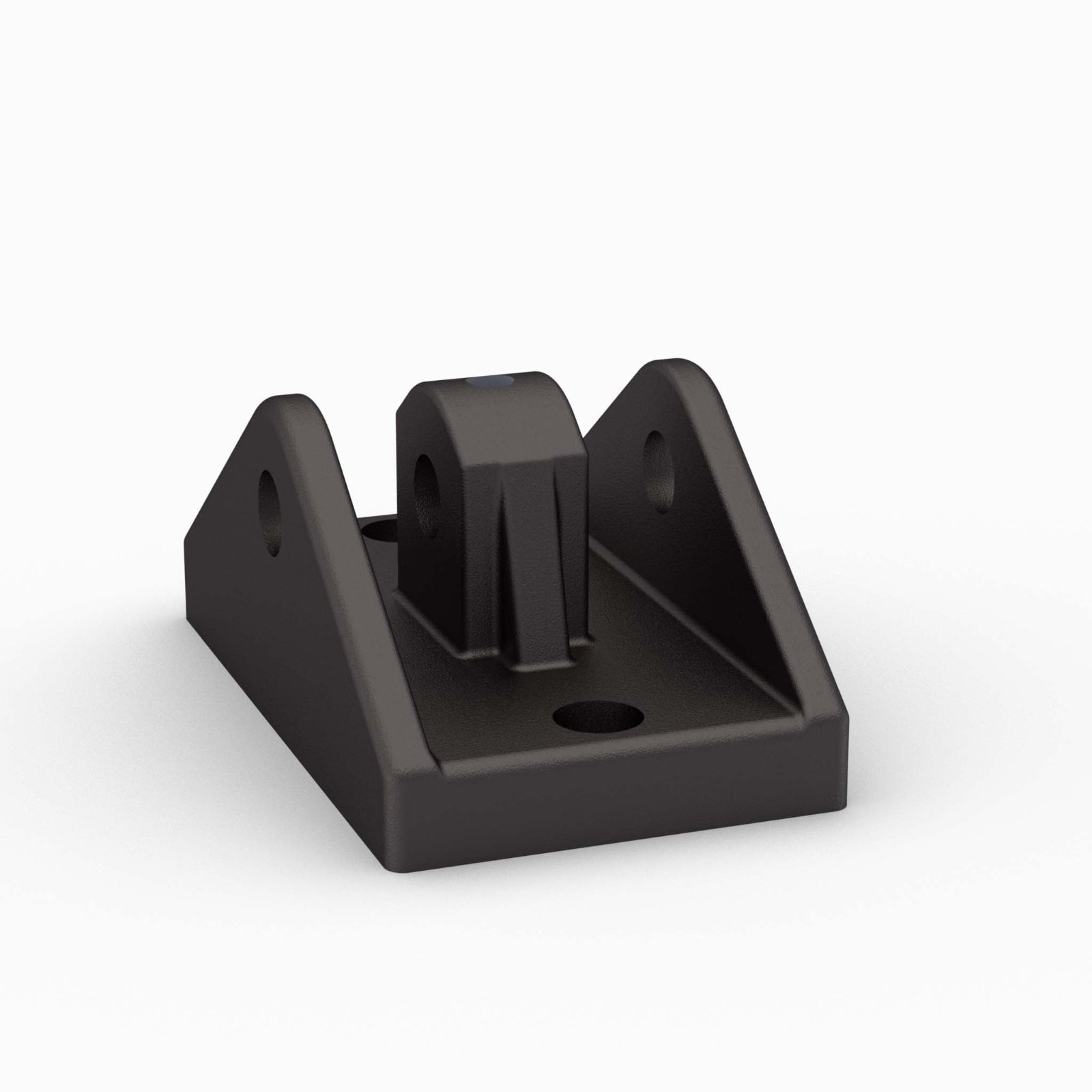 DL204 - Butt Plate, Double Latch, Moore