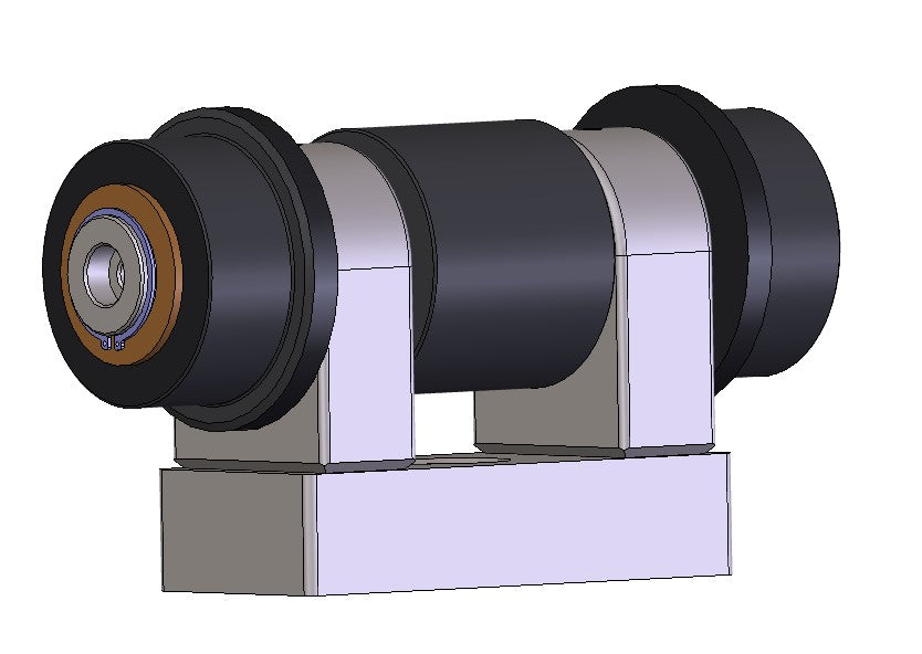 CROSS HEAD ASSEMBLY, 5" CYLINDERS, HOIST