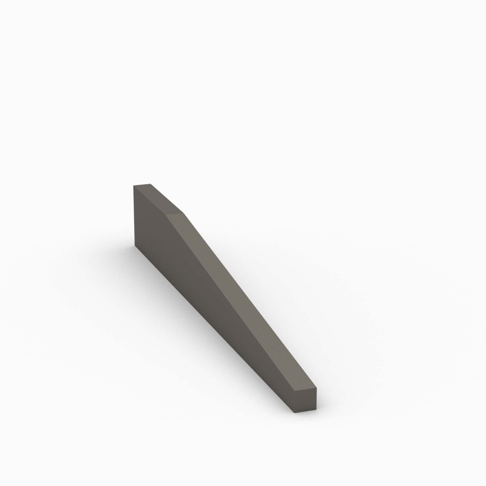 WM-016C - Locking Wedge, Jet Tube, 6" x 7/8" x 1/4" (1/4" Nose)