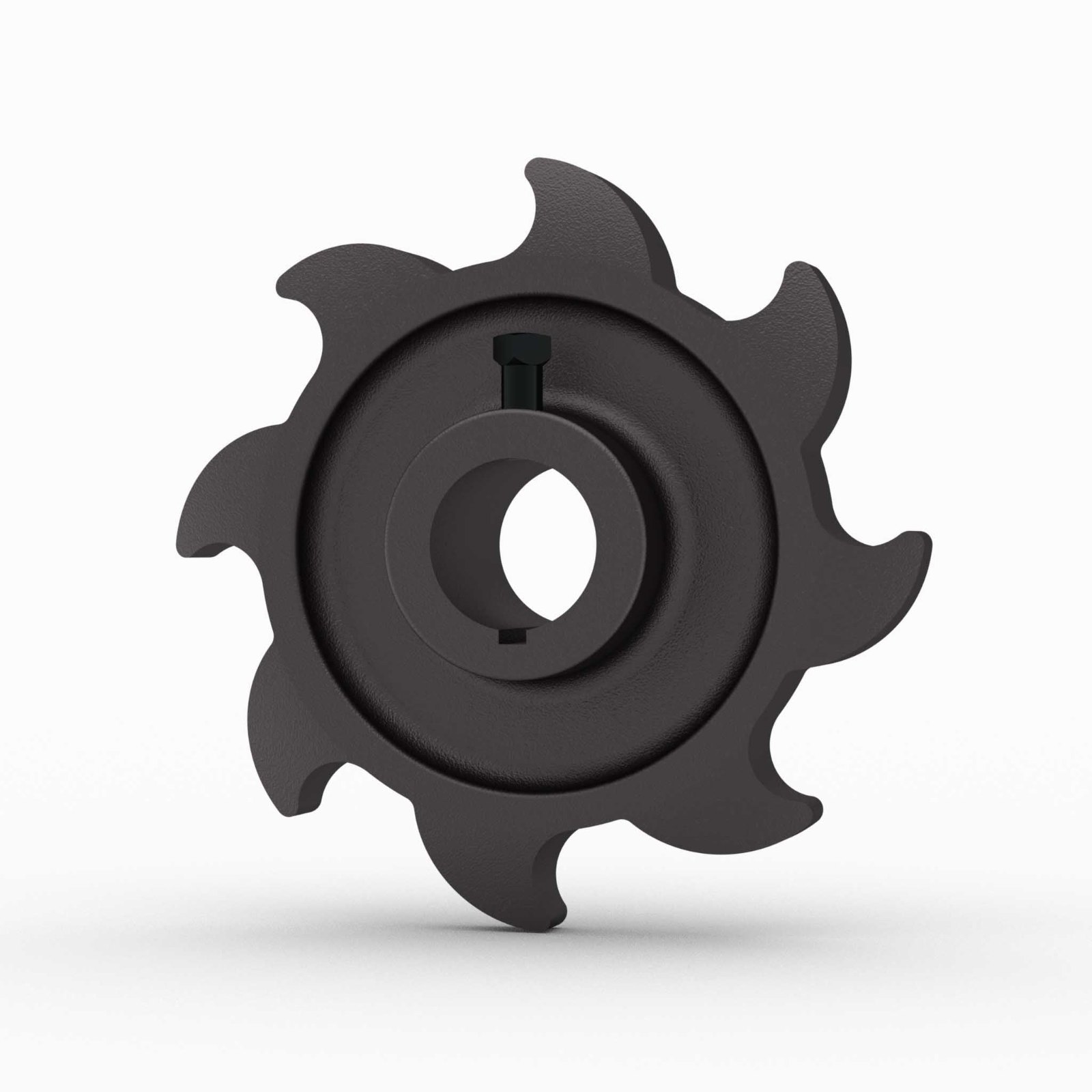SP223 - Sprocket, 8-Tooth, 1-1/2" Bore x 2-1/4" LTB, 1/4" Keyway